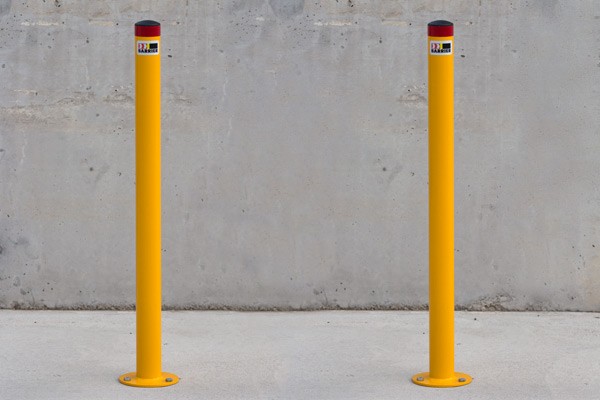 Round Bollards - Economy Steel