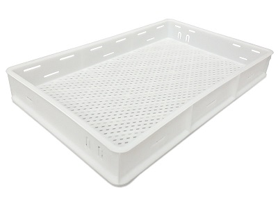 Nally 29L Confectionery Vented Plastic Crate