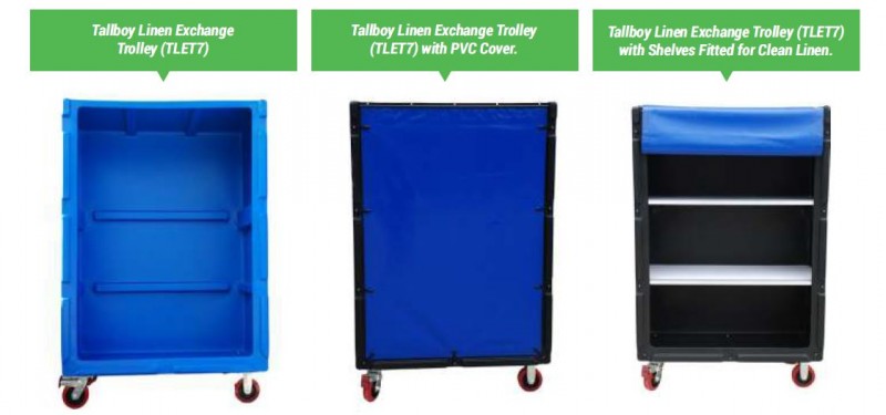Tallboy Linen Exchange Trolleys LET7 (1)