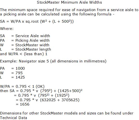 StockMaster-Aisle-Width-Calcs