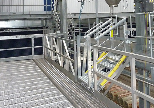 Folding Stair Type Truck and Rail Car Gangway - Image 11