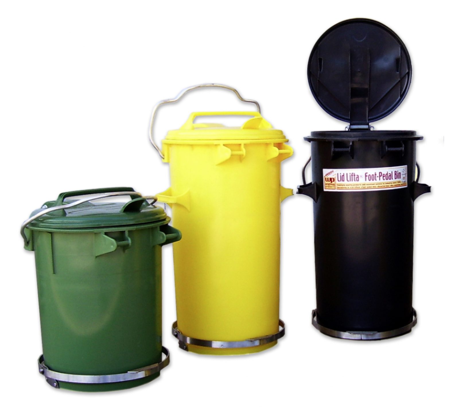 Lid Lifta and Round Bins 35L and 50L Spacepac Industries