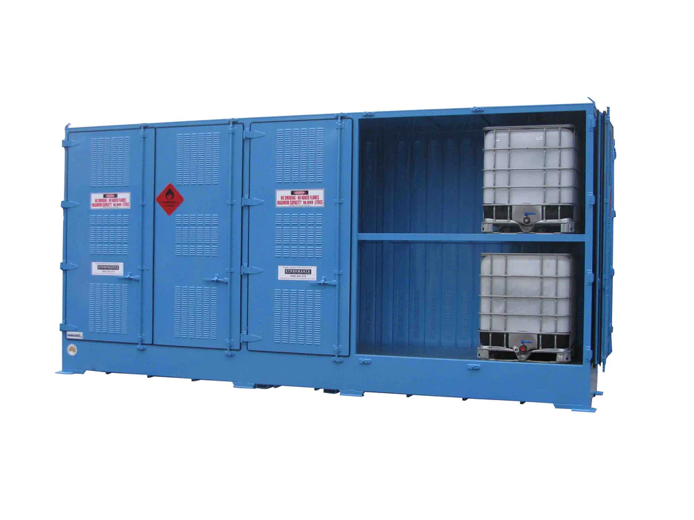 Single Depth Flammable Liquids Store - 10 IBC - Image 2