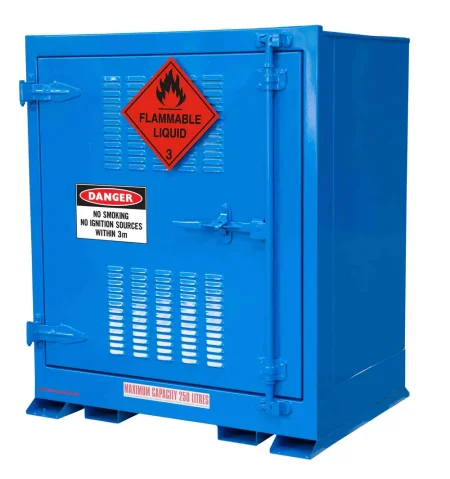 Small Flammable Cup 250L - Small Outdoor Flammable Liquid Store - Spacepac Industries