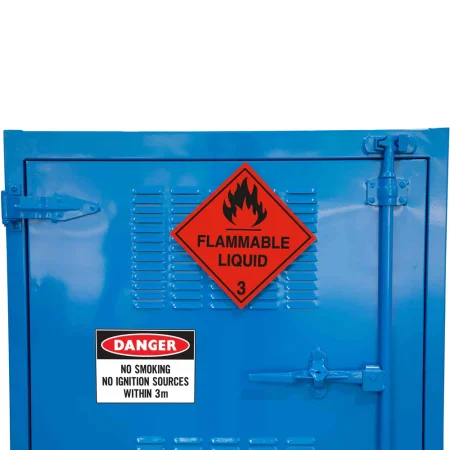 Small Flammable Cup 250L - Small Outdoor Flammable Liquid Store - Spacepac Industries