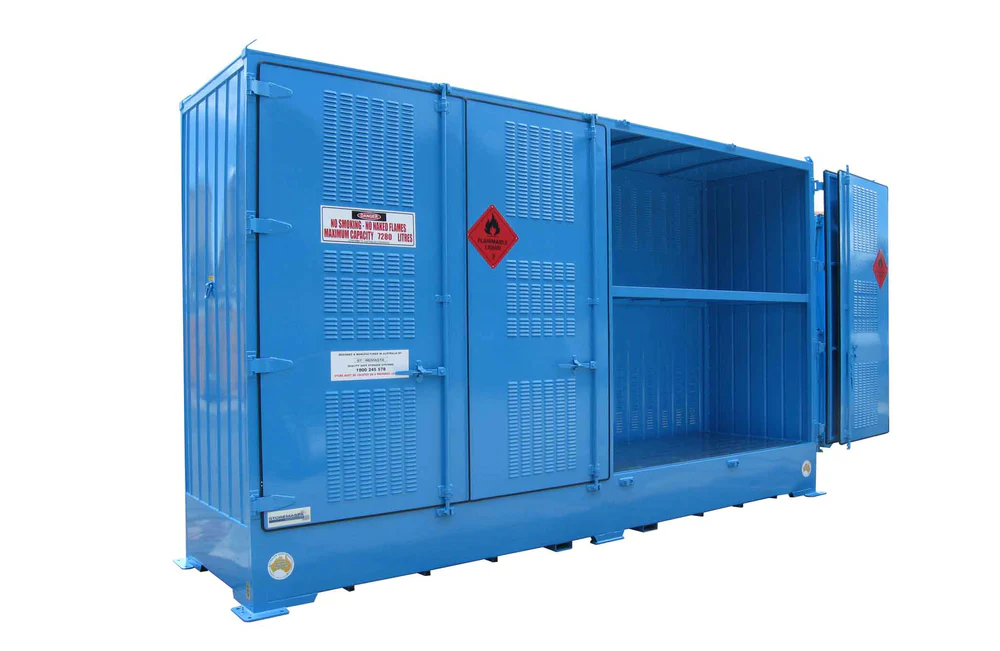 Single Depth Flammable Liquids Store - 8 IBC - Image 2