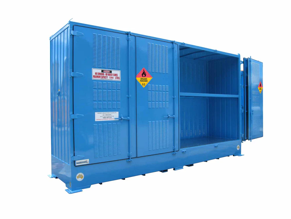 Single Depth Organic Peroxide Store - 8 IBC - Image 2