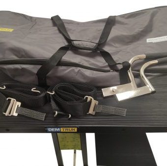 Demtruk Folding Cart DELUX 2.0 stored in protective carry bag