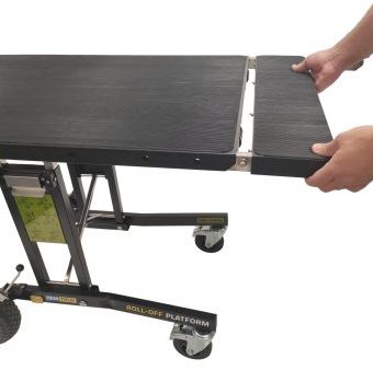 Demtruk Folding Cart DELUX 2.0 with larger 660mm platform and 150mm removable extension