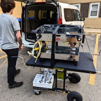 Demtruk Folding Cart 2.0 folding base cart for service technicians