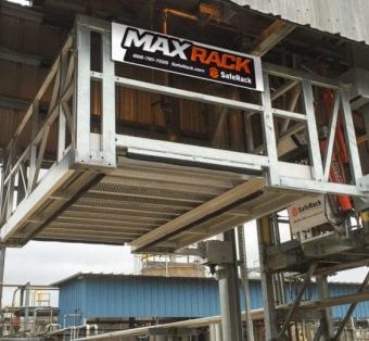 MaxRack Elevating Cage with robust galvanized steel construction