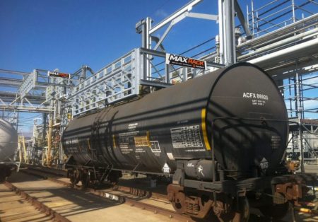 MaxRack Elevating Cage with counterweighted design