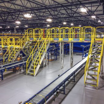 Modular access platforms for workplace safety