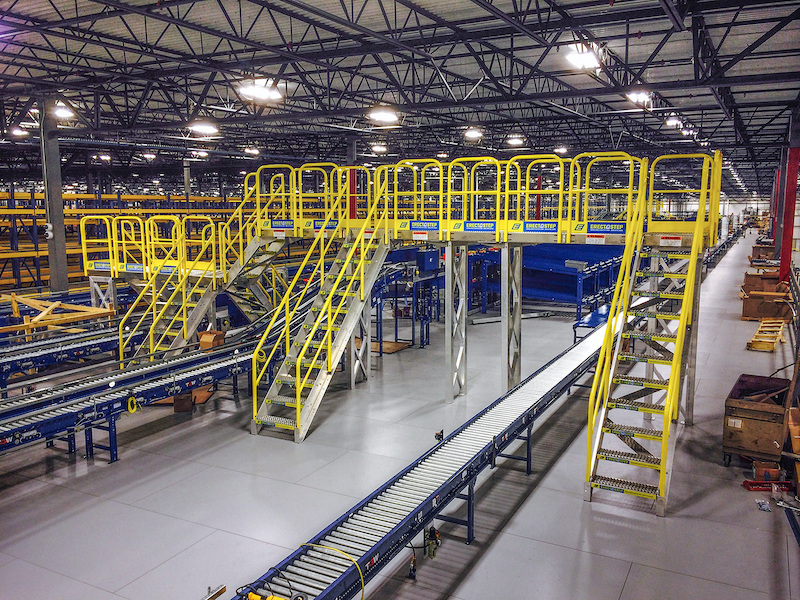 Modular access platforms for workplace safety