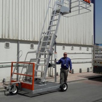 Industrial Fall Protection equipment for tanker and railcar access