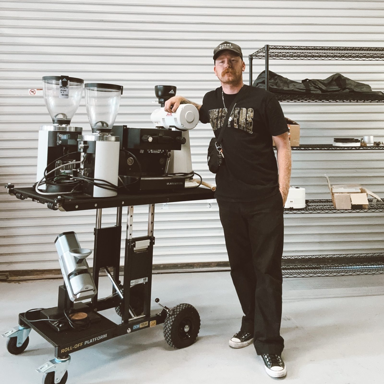 Mobile Equipment Handling using the Demtruk Folding Cart DELUX 2.0